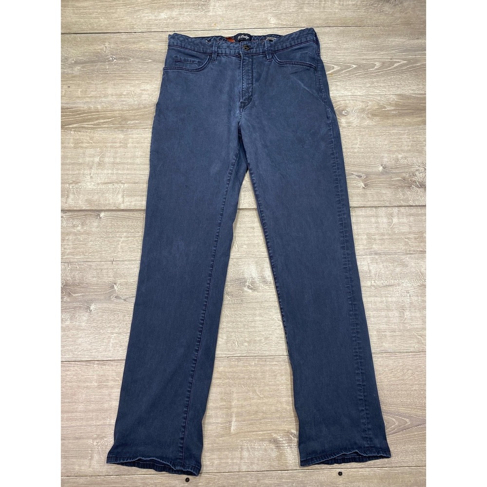 34‎ Heritage Charisma Jeans Mens 36x32 Blue Mid Rise Straight TENCEL Stretch